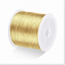 328 Feet Tarnish-Resistant 26-Gauge Copper Jewelry Wire