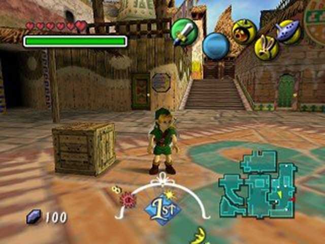The Legend Of Zelda Majora's Mask (Hologram)- Nintendo N64 Game