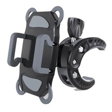 CR-30 SlimClip Mic Stand Phone Holder, iPhone Clamp Mount, Pole Phone Grey