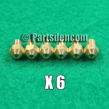 6 MAIN JETS SIZE 180 FITS WEBER CARBURETTOR 40 45 DCOE 48 IDA 40 44 IDF 48 DCO