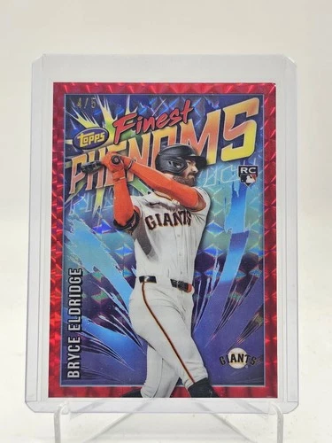 2026 Topps Finest Bryce Eldridge Red Geometric (RAW)