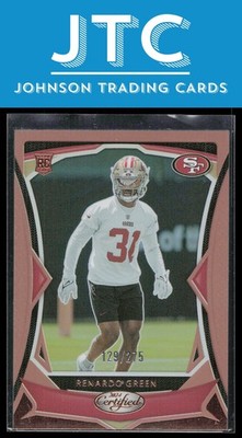 2024 Panini Certified - Rookies Renardo Green #149 Mirror Bronze