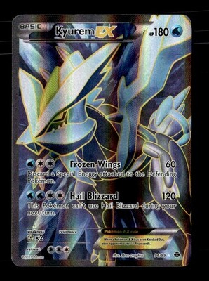 Kyurem EX (96 Full Art) Ultra Rare Holo Next Destinies 96/99 NM Pokémon TCG