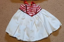 Build A Bear Workshop Christmas Fairy Candy Cane Dress without Wings