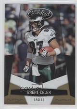 2010 Certified Platinum Gold 2/10 Brent Celek #112 0b5