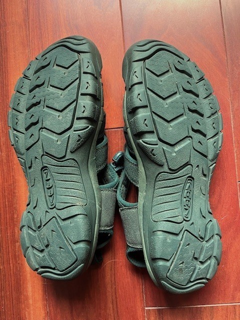 Scarpe KEEN Newport H2 donna taglia 9 5 verde foresta sandali da trekking impermeabili scarpe