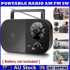 Portable Radio AM FM SW with Best Reception Transistor Radio without Battery