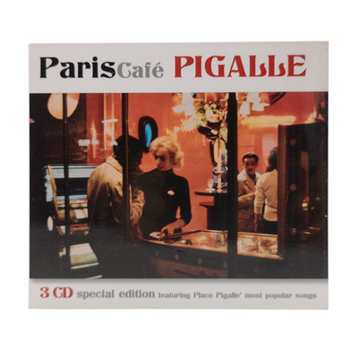 Paris Café PIGALLE Chanson Jazz Blues Special Edition auf 3 CDs - sehr gut