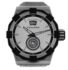 Concord C1 01.5.14.1002 Chronometer Date Stainless Steel 45MM Men's Automatic