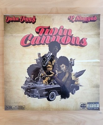 John Jigg$ & K-Sluggah - Twin Cannons Vinyl LP