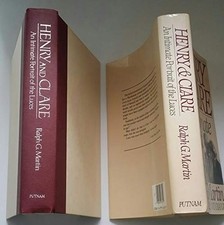 HENRY AND CLARE By Ralph G. Martin *Excellent Condition*