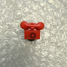 LEGO 6860 BATMAN Authentic Bat-Phone / The Batphone Red Black Part Piece Batcave