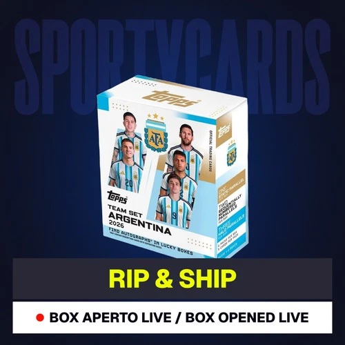 [RIP&SHIP] Topps Argentina Team Set 2025/26 - Hobby Box