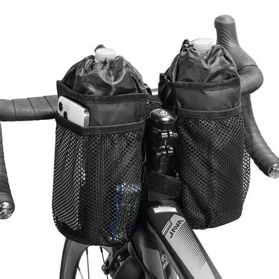 Fahrrad Flaschenhalter Lenker Vorbautasche Thermo Trinkflasche Trägertasche