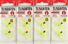 (LOT OF 4) VMC TUNGSTEN MUSTACHE JIG 1/32OZ TMWJ132GHP GLOW HOT PERCH AW5207 — photo 1