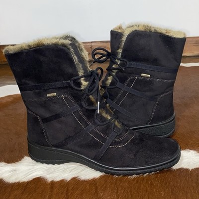 ARA WOMEN'S MAGALY WATERPROOF BOOT GORE-TEX FUR US 11.5 / UK 9
