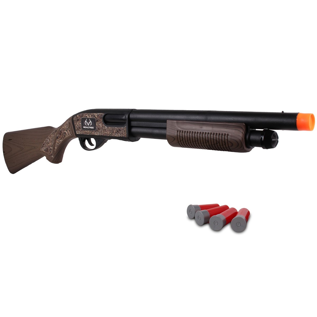 NKOK Realtree Pump Action Toy Shotgun 25027 Wood Grain and
