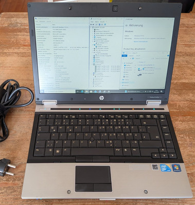 HP EliteBook 8440p - Intel i5-M520@2.4GHz - 4 GB RAM - 500GB SSD - Win 10 Pro
