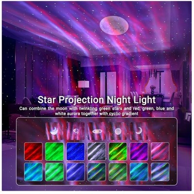 Bluetooth Star Projector with White Noise