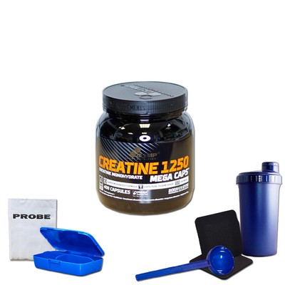 (69,46 EUR/kg) Olimp Creatine Mega Caps 1250 400 Kapseln Dose + Bonus
