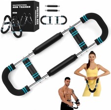 Twister Arm Trainer, 40-100lb Adjustable Chest Workout Equipment Power Blue