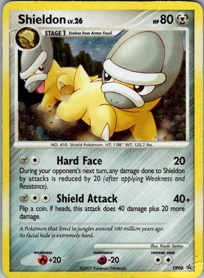 Shieldon - Promo Diamond and Pearl Promos DP08 HP