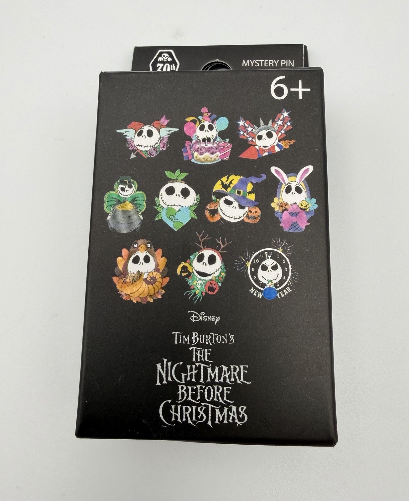 Disney Pin Loungefly Nightmare Before Christmas Jack Holidays