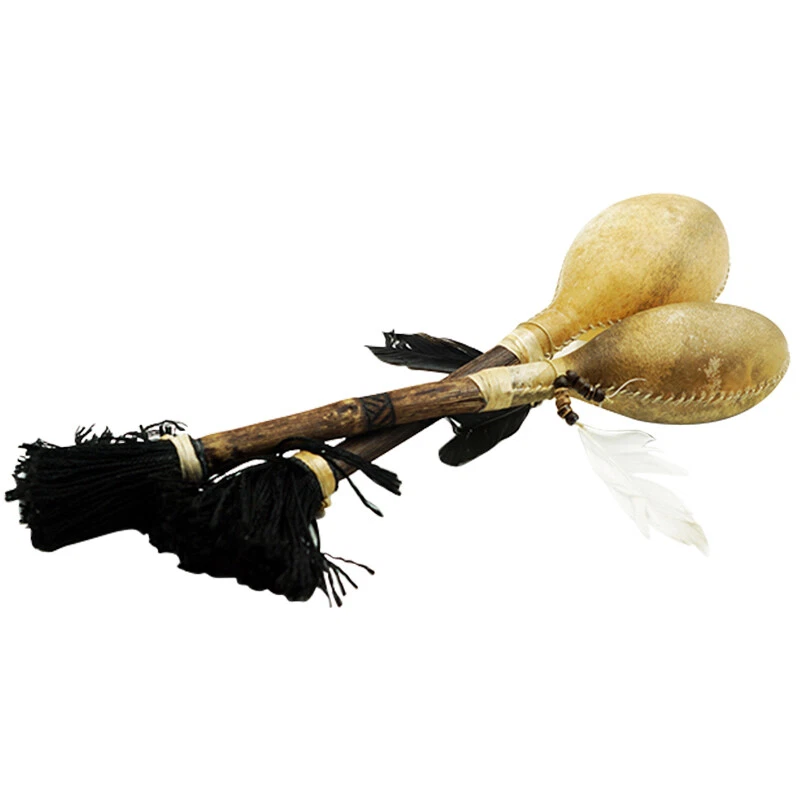 Shaman Sand Hammer Traditional Percussion Instrument Sound Therapy Instrument - Image 2 of 4