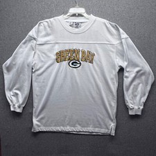 Vintage Green Bay Packers Mens Sweatshirt XL Crew Neck Pullover NFL Lee Sport