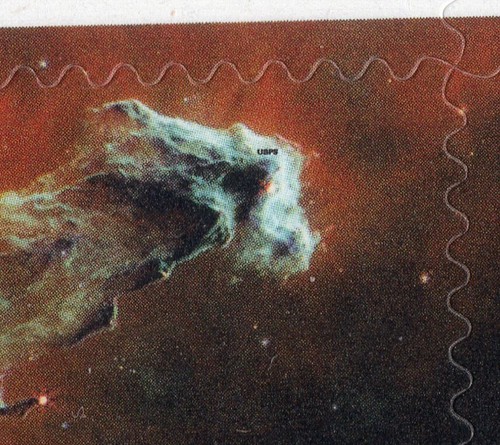 Scott #5827-5828 Pillars Cosmic Cliffs Priority Mail Plate # Stamp MNH w/Gutter - Picture 6 of 6