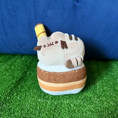 Kawaii Pusheen Affogato Plush 6'' Coffee Cat CultureFly Box Exclusive Spin Master