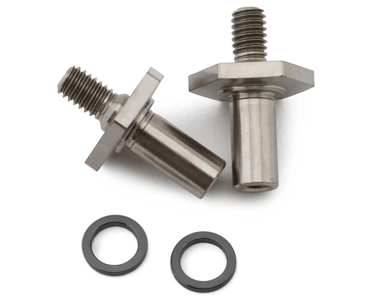 Mugen Seiki MSB1 1/10 2WD Buggy Titanium Front Axles (2