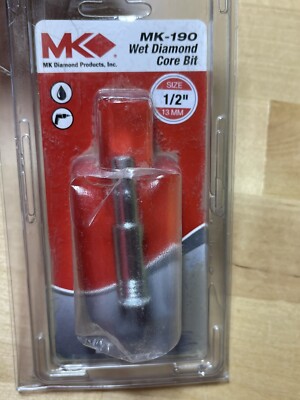 MK Diamond MK-190 1/2'' Wet Diamond Core Bit 166645