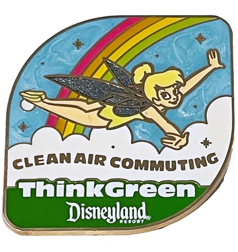 2004 Disney Parks Tinker Bell Flutter Spring Wings Glitter Pin