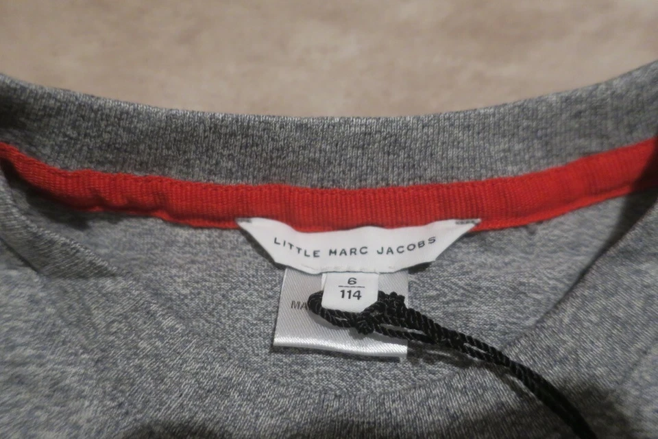 Little Marc Jacobs Boys Mr Marc Graphic T-Shirt Size 6 - Image 4 of 4