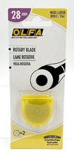 OLFA RB28-2 28mm Cortador Rotativo Cuchillas de Repuesto Acero Tungsteno NUEVO