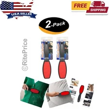 DecorRack 2 Double-Sided Lint Brushes, Lint Brush for Garment, Pet Hair (2 Pack)