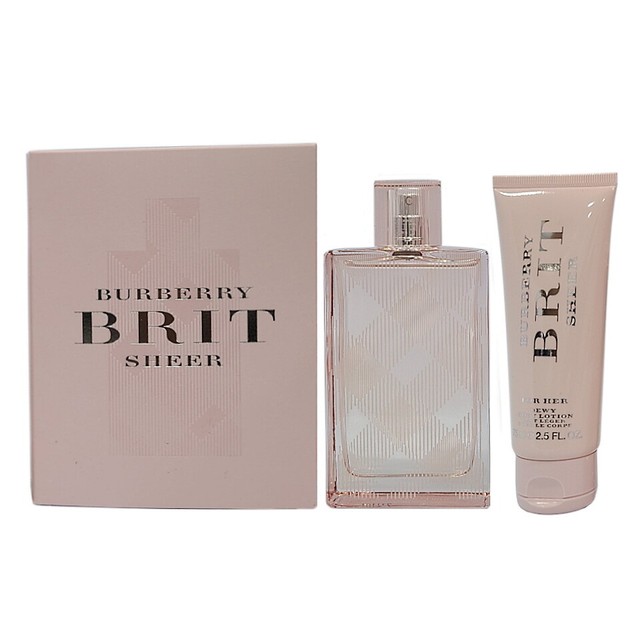 burberry brit sheer gift set