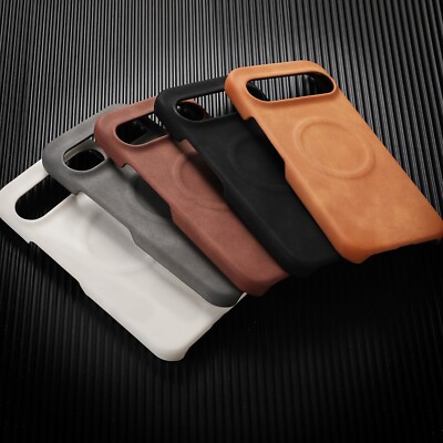 Magnetic PU Leather Shockproof Back Case For Google Pixel Pro