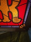 Vtg “Bar” Light by Underwriters Laboratories Stained Glass Look Proceeds Donated — photo 2