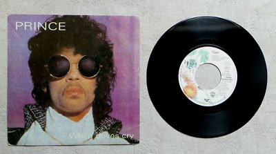 VINYL PLATTE 45T 7'' SP MUSIK / PRINCE - WHEN DOVES CRY - 1984 FUNK