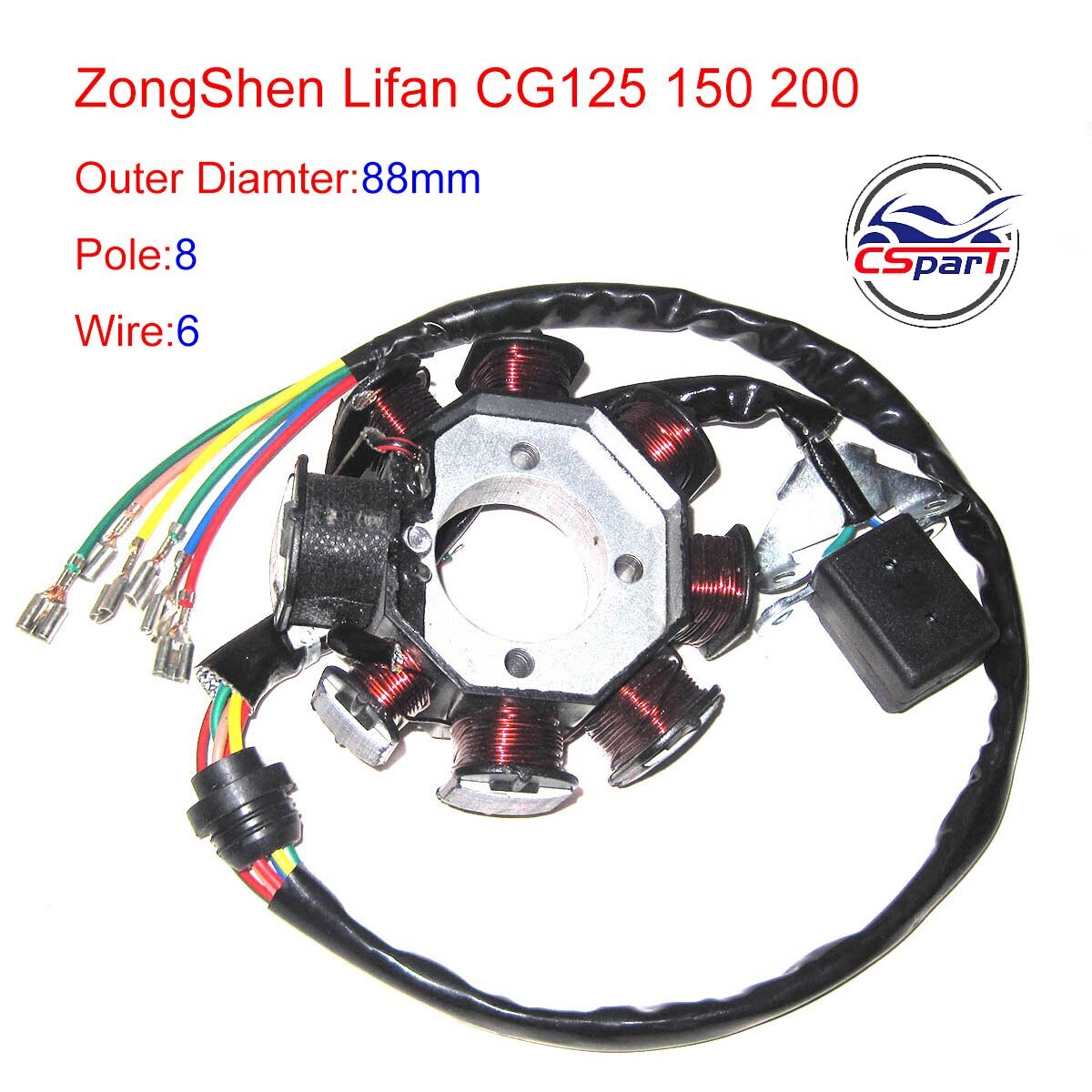 Magneto Stator Kit CG 125CC ~250CC Lifan ZongShen Taotao