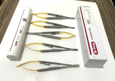Lot of 5 HU FRIEDY Castroviejo straight Needle Holder 5.5'' 14cm NH5020R