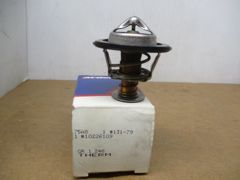 GM 131-79 Oem Engine Coolant Thermostat AC DELCO 10112301 - Image 4 of 4