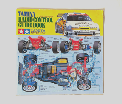 VINTAGE* TAMIYA RC GUIDE BOOK 1995 Opel Calibra Cover (Japanese