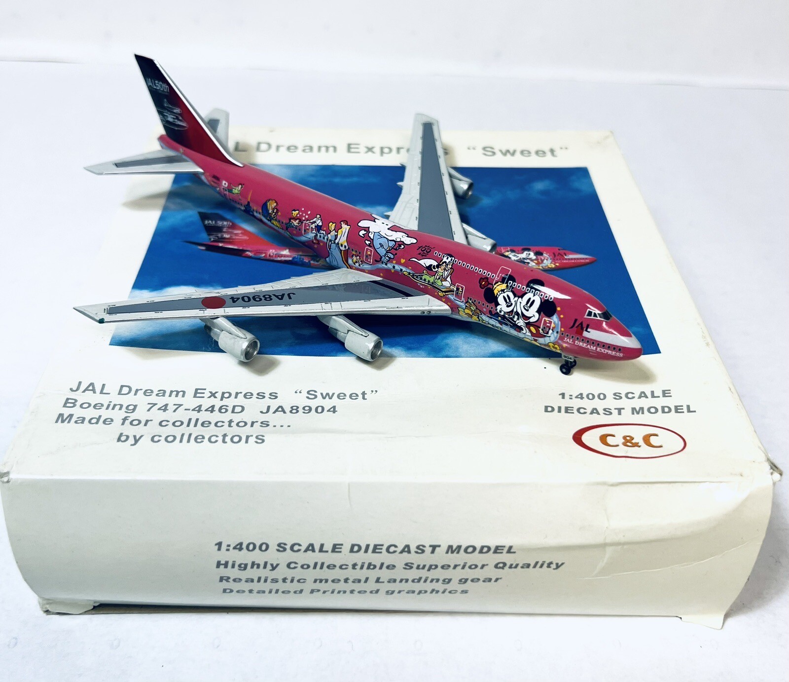 1/400 JAL DreamExpress Sweet ディズニー