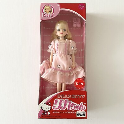 Takara Licca chan Sanrio Hello Kitty collaboration Doll Limited