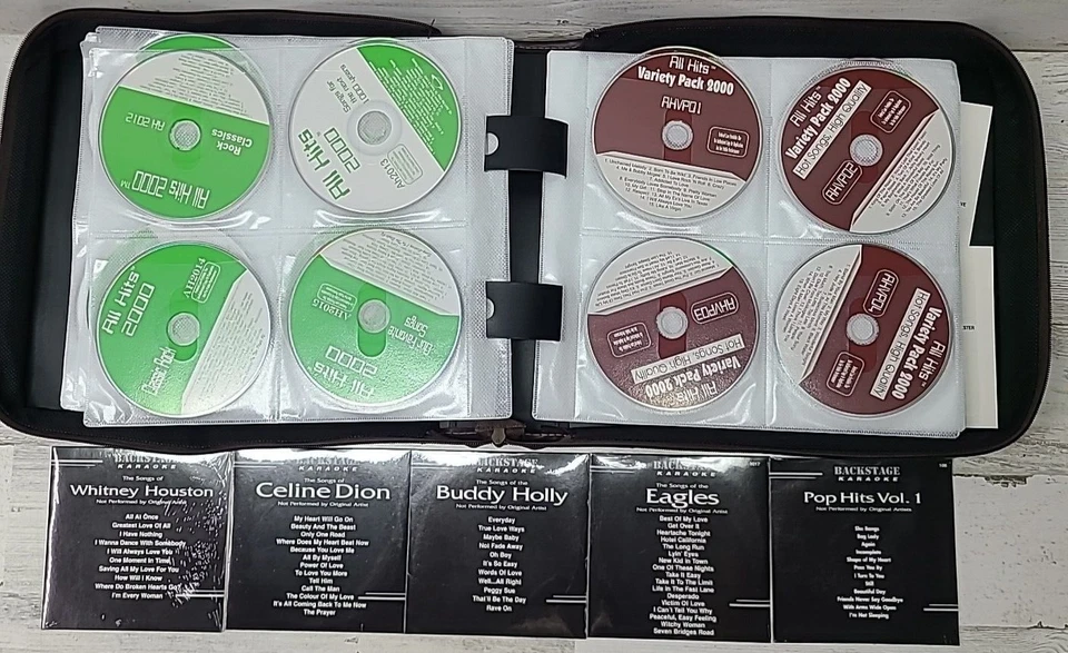 卡拉OK CD 批量 112 各类 70 年代 80 年代经典摇滚儿童乡村歌曲 2000 — 第 3/4 张图片