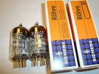 One Matched Pair of Siemens E88CC (6922) Gold Pin Class, Identical Codes