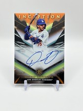 2023 Bowman Inception Diego Cartaya Orange Foil Autograph 1/25! First print
